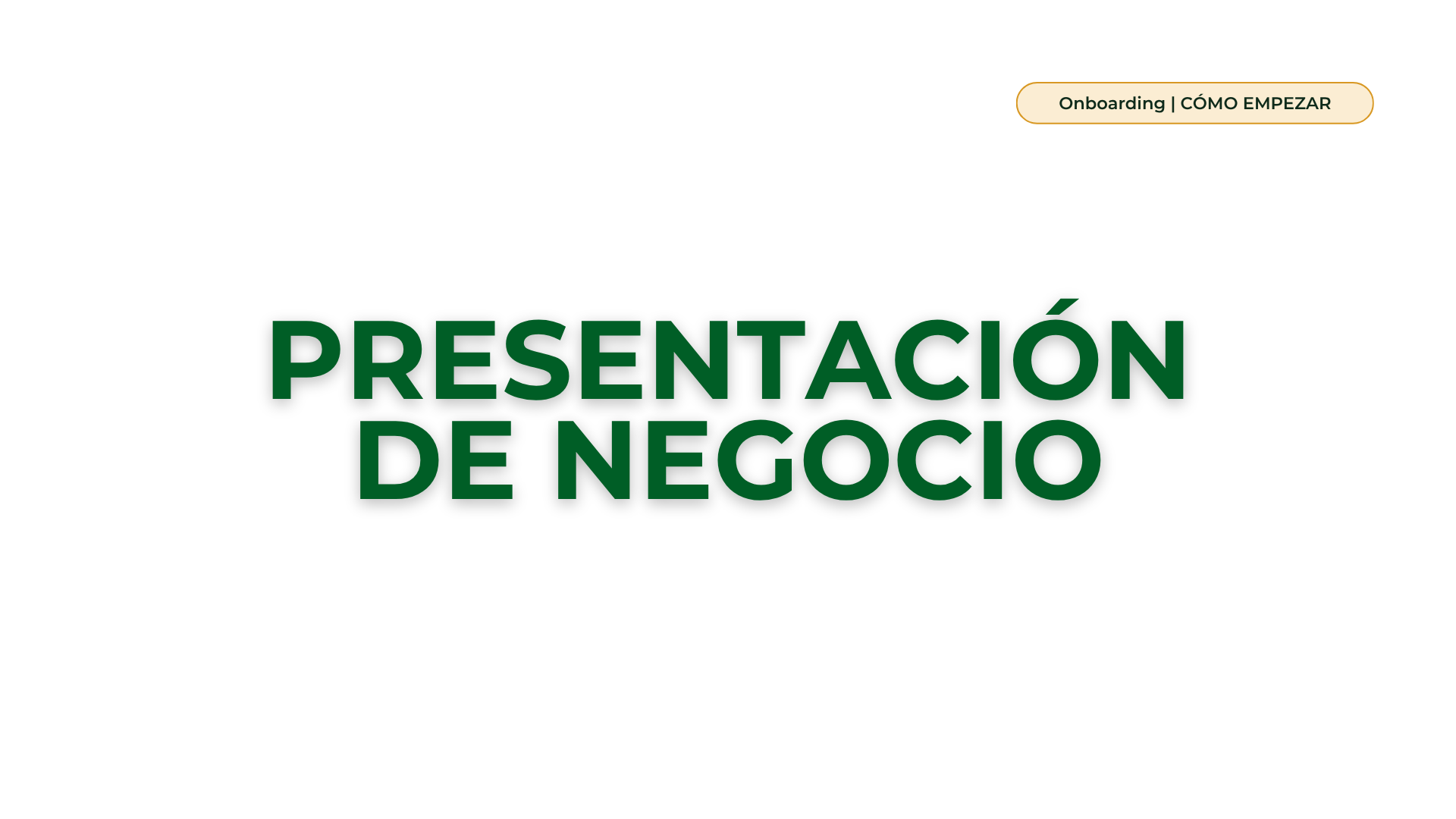 Invitar a una presentación de negocio